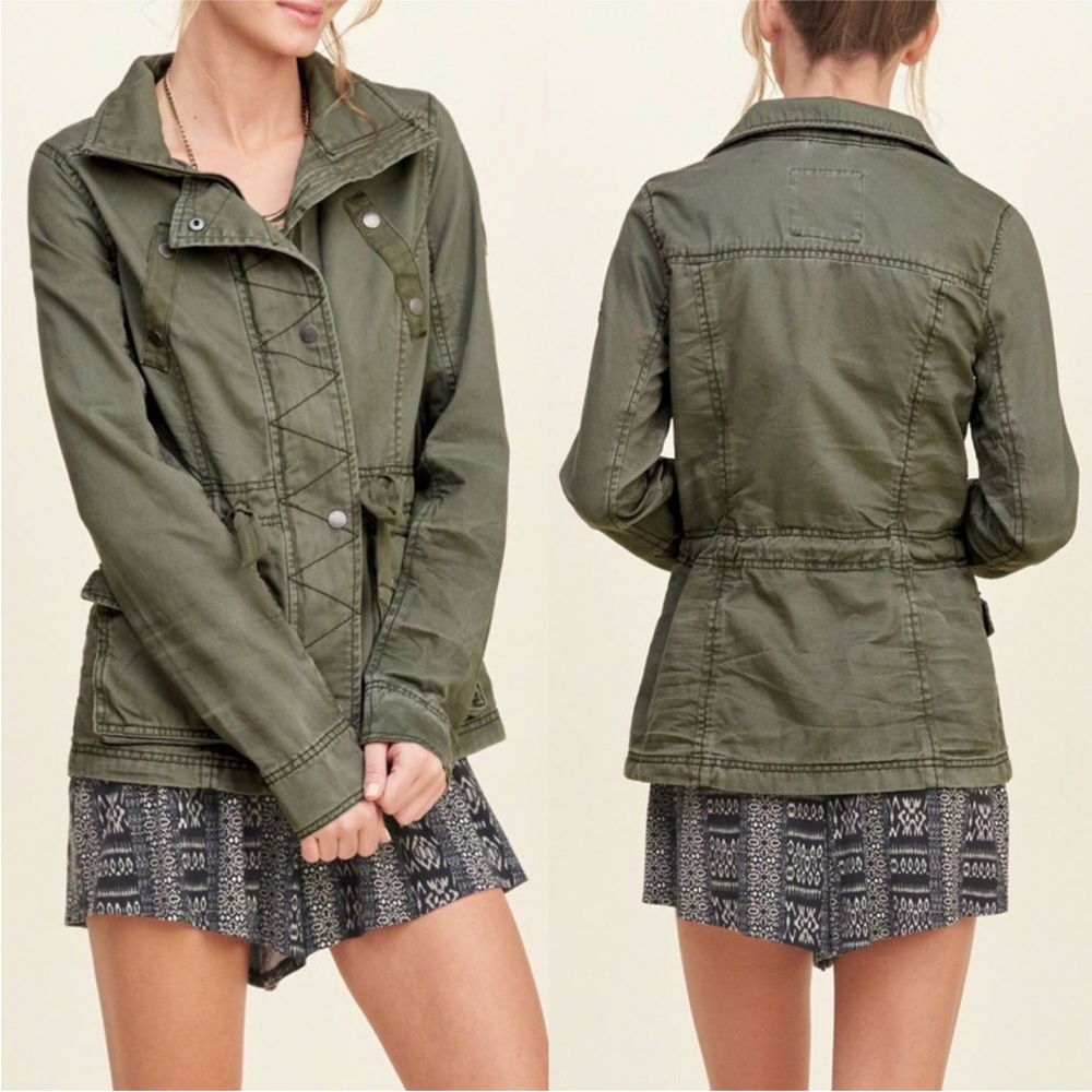 Hollister - Olive Utility Jacket